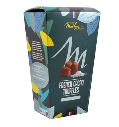 Franske chokoladetrøfler med havsalt