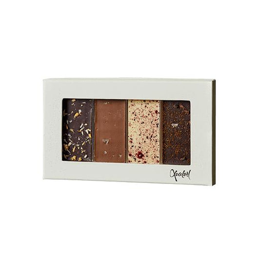 Gourmet chokolade, 4 stk.-Chokolade-e-BLOMST.dk